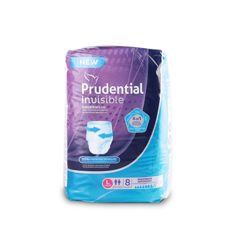 Prudential Invisible Large x 8