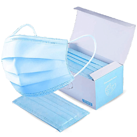 Kit 150 Mascarillas Quirúrgicas