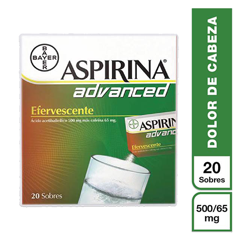 Aspirina Advanced Efervescente